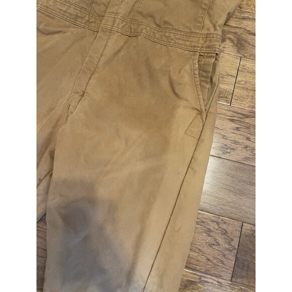 WALLS BLIZZARD PRUF INSULATED COVERALLS TAN Made In USA Large READ - Picture 10 of 16